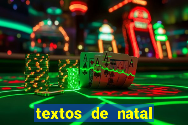 textos de natal para imprimir